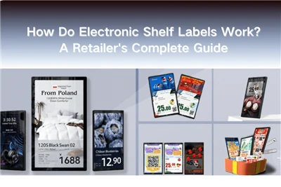 How Do Electronic Shelf Labels Work? Retailer scriptor The Guide