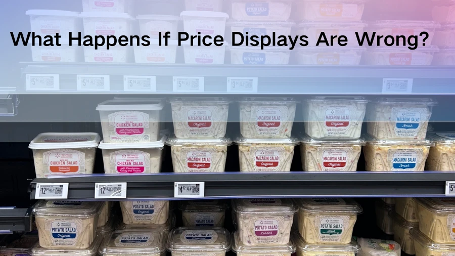 Quid si Price Displays Erras?
