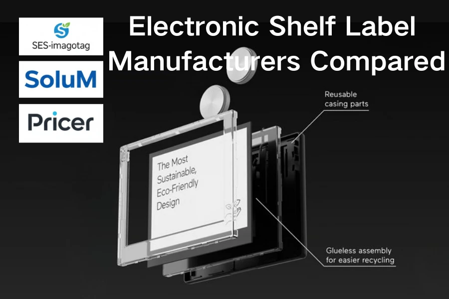 Electronic Shelf Label Manufacturers Comparatus: SES- imagetag vs SoluM nobis...