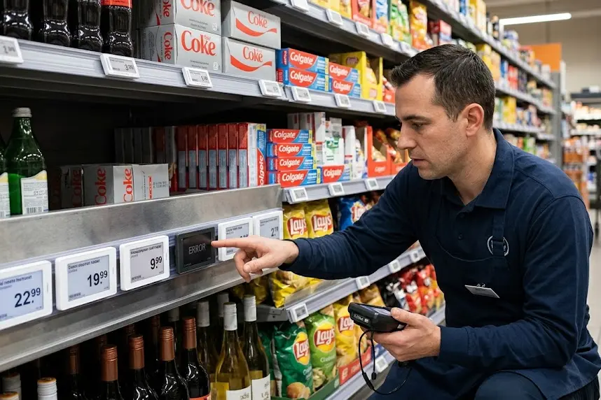 Electronic Shelf Labels Not Updating? VI Causae communes et quomodo quisque u...