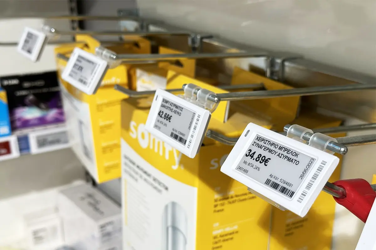 12 Electronic Shelf Label Usus Causae quae Ultra Price Updates