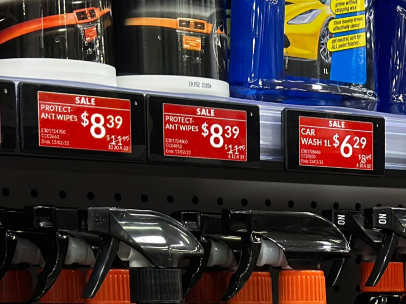 Quae Genera Labels sunt Available pro Electronic Shelves?