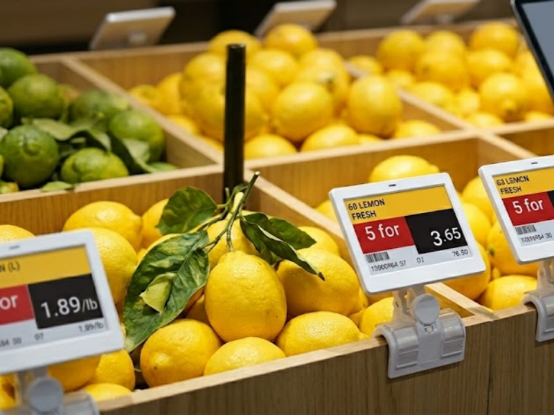 Grocery Store Shelf Labeling System Quod secat Pricing Errores et Recovery
